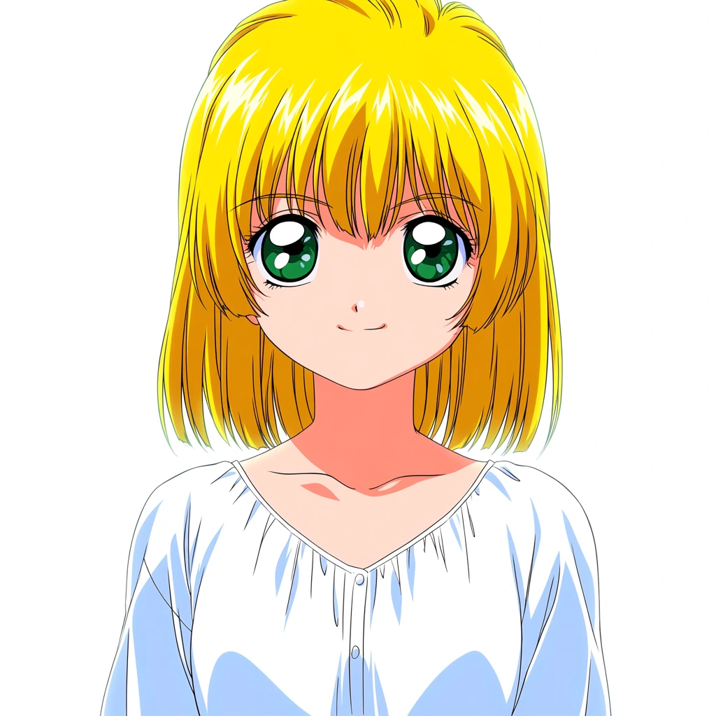 Animaで 90s anime style を指定した1人イラストの比較 Seed A