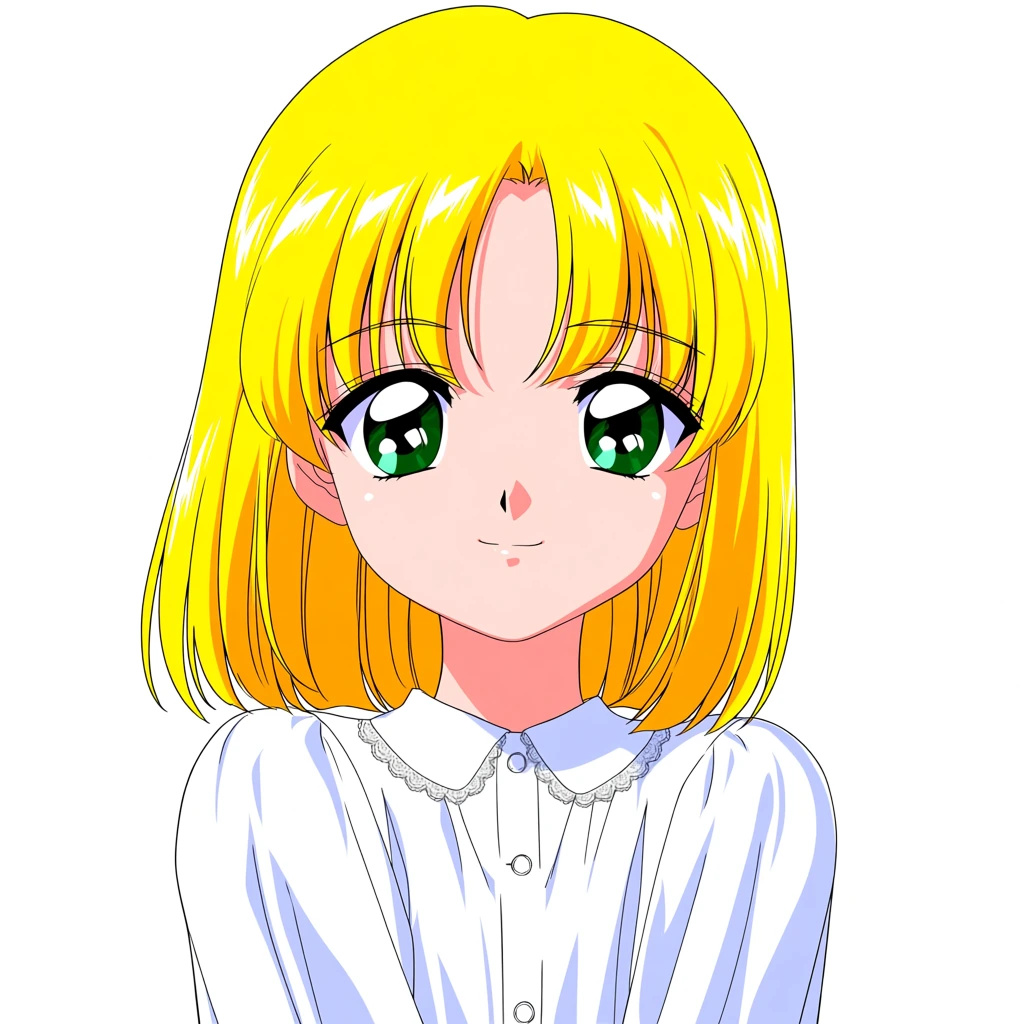 Animaで 90s anime style を指定した1人イラストの比較 Seed B