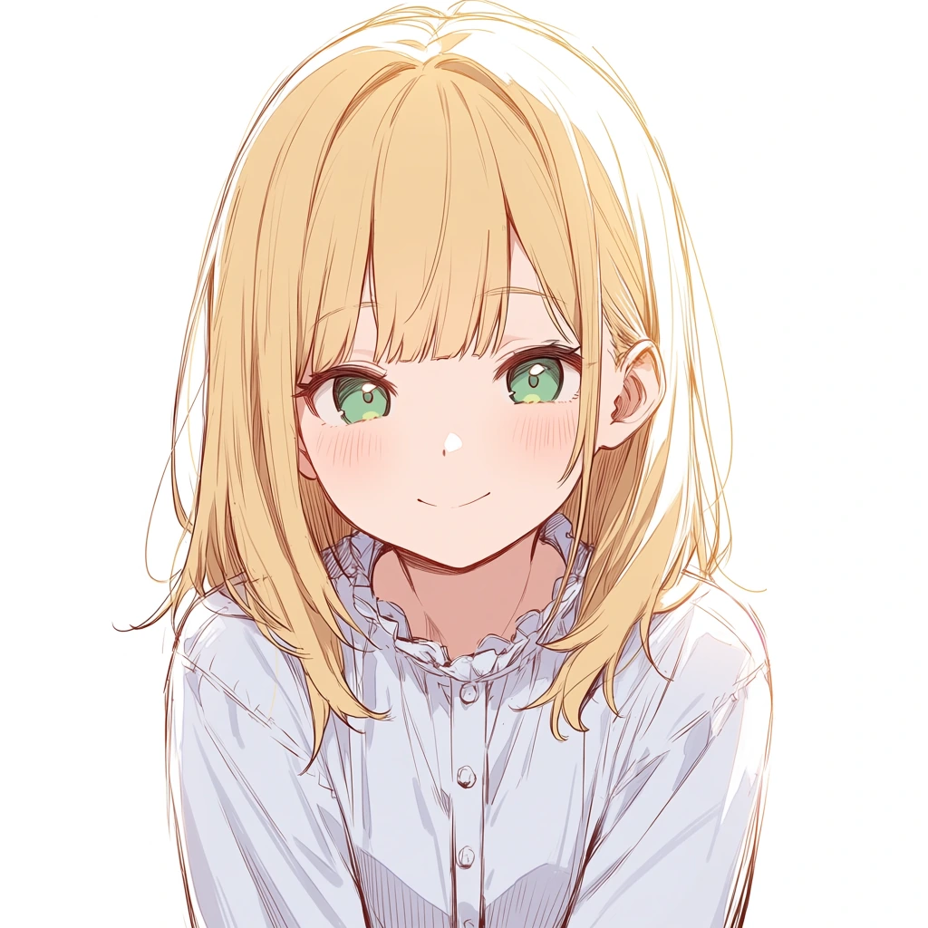 Animaで sketch を指定した1人イラストの比較 Seed B