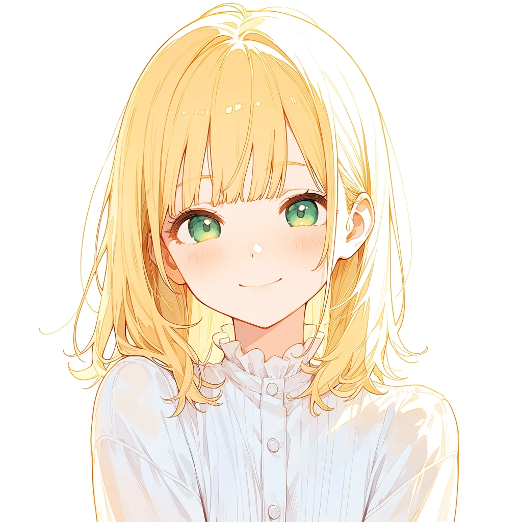 Animaで watercolor を指定した1人イラストの比較 Seed B