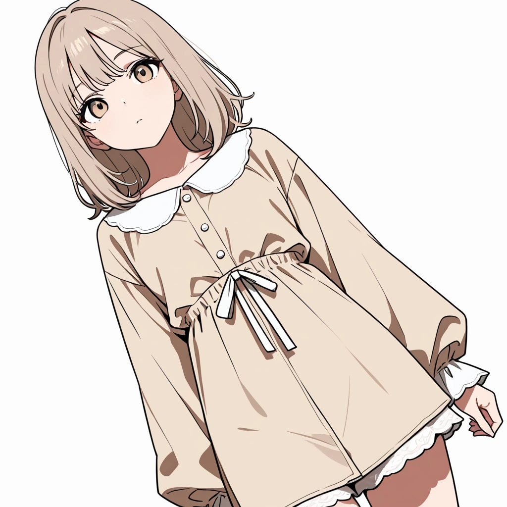 ダッチアングルの女性サンプル