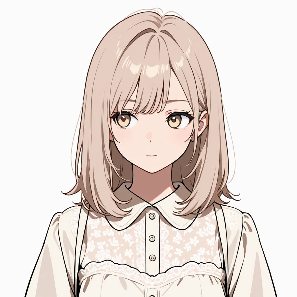 目線を外すの女性サンプル