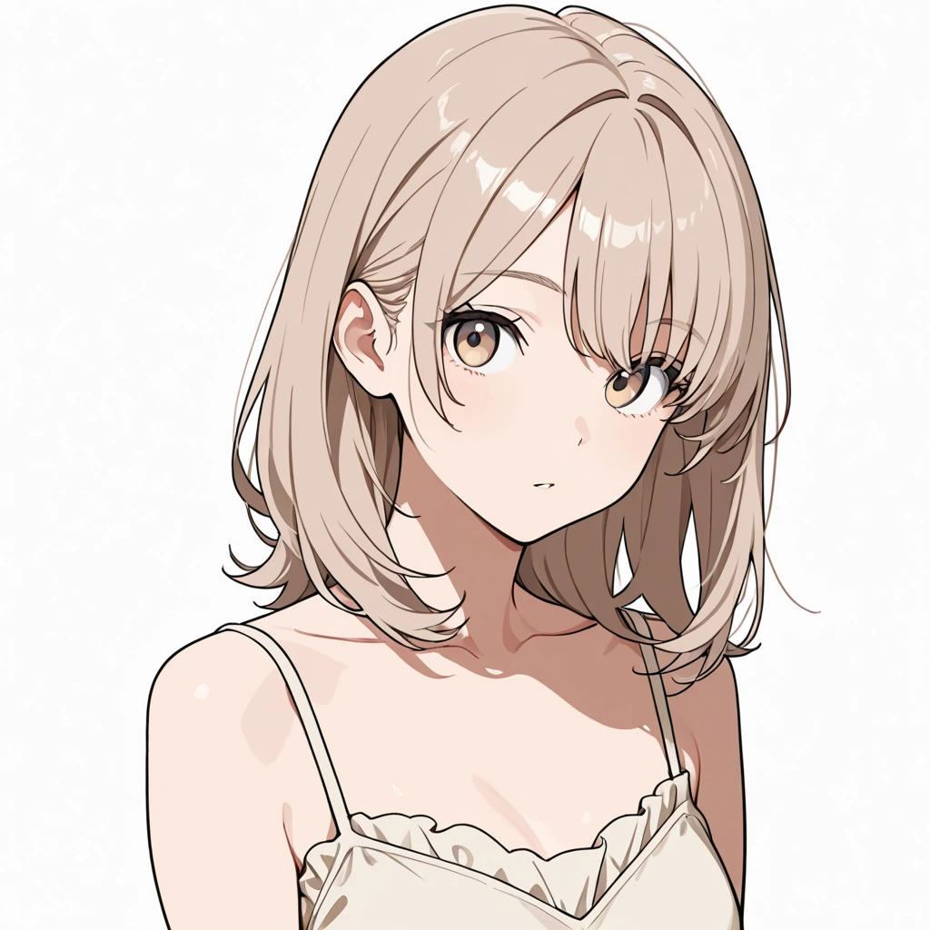 斜め向きの女性サンプル