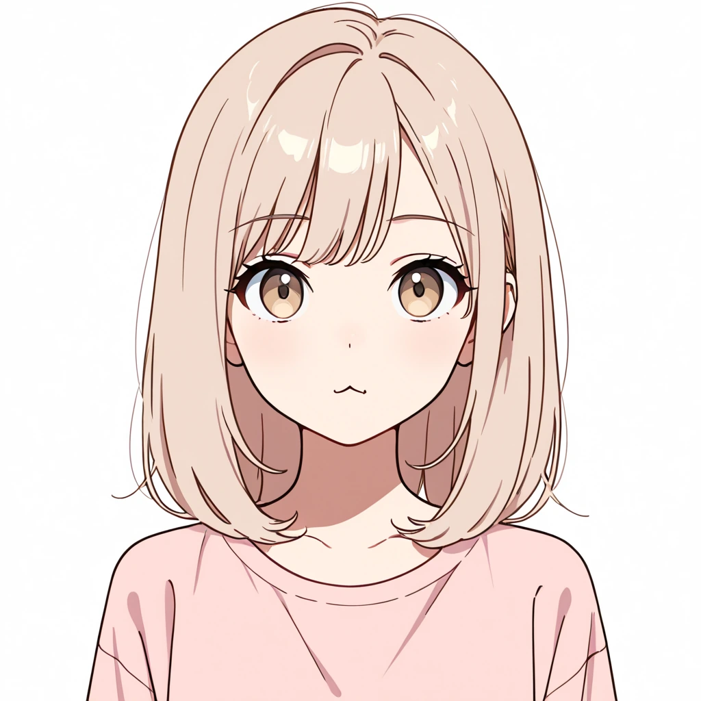 猫口の女性サンプル