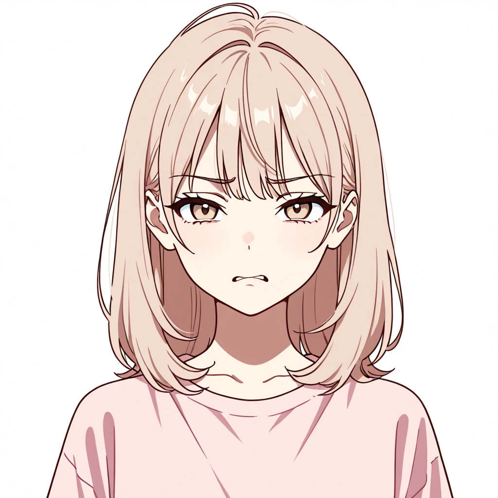嫌悪感の女性サンプル