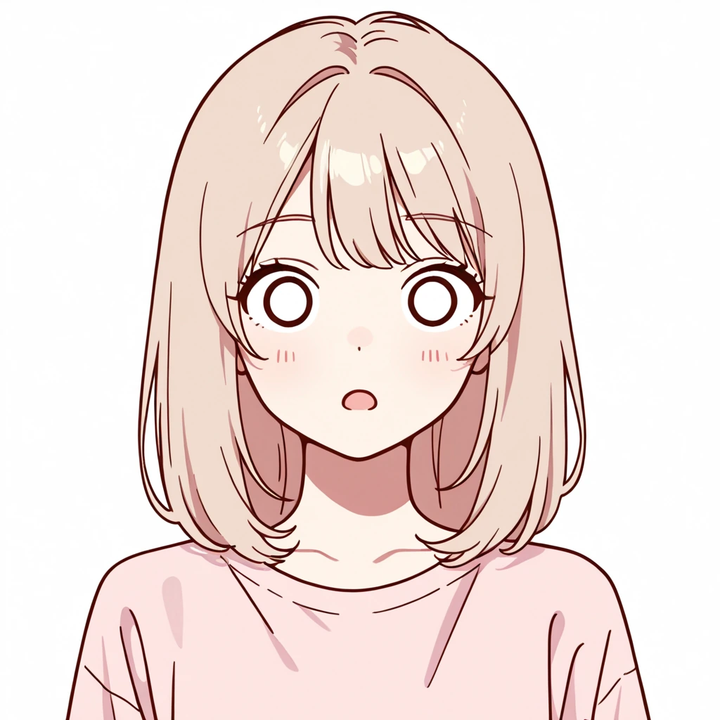 丸目の女性サンプル
