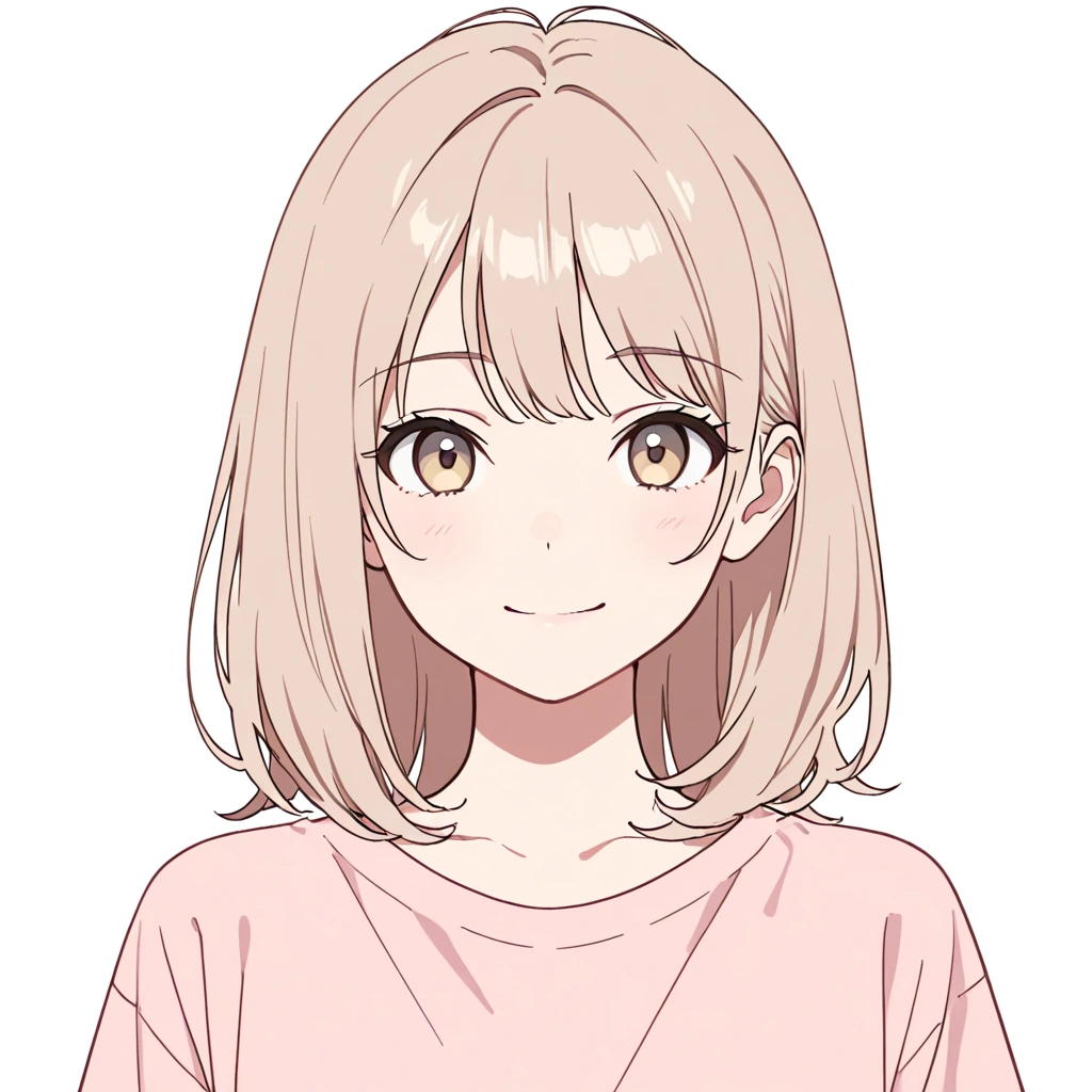 笑顔の女性サンプル