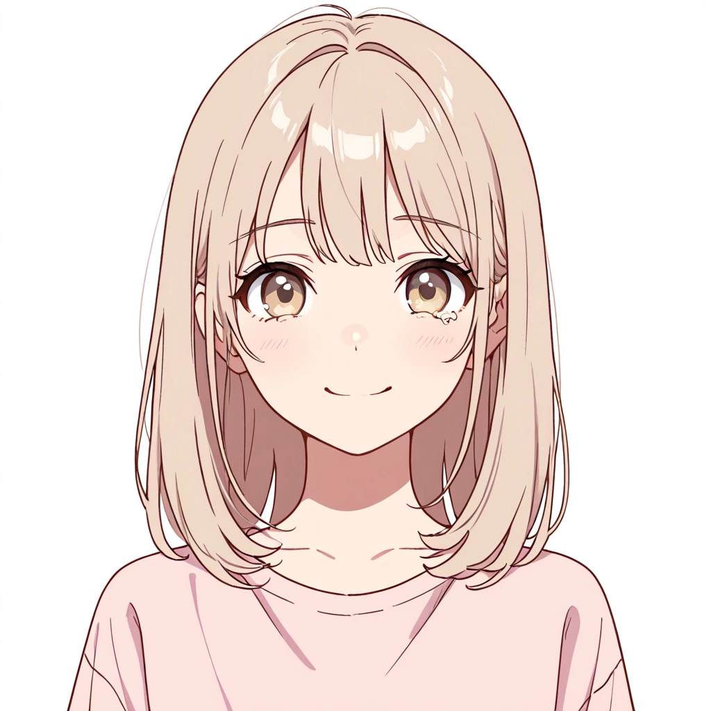 泣き笑いの女性サンプル
