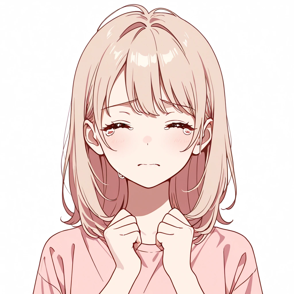 涙の女性サンプル