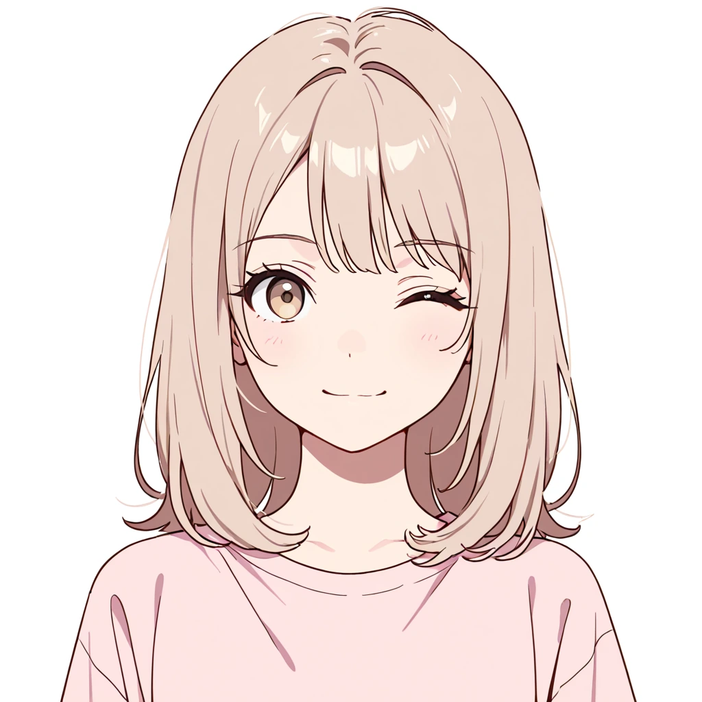 ウインクの女性サンプル