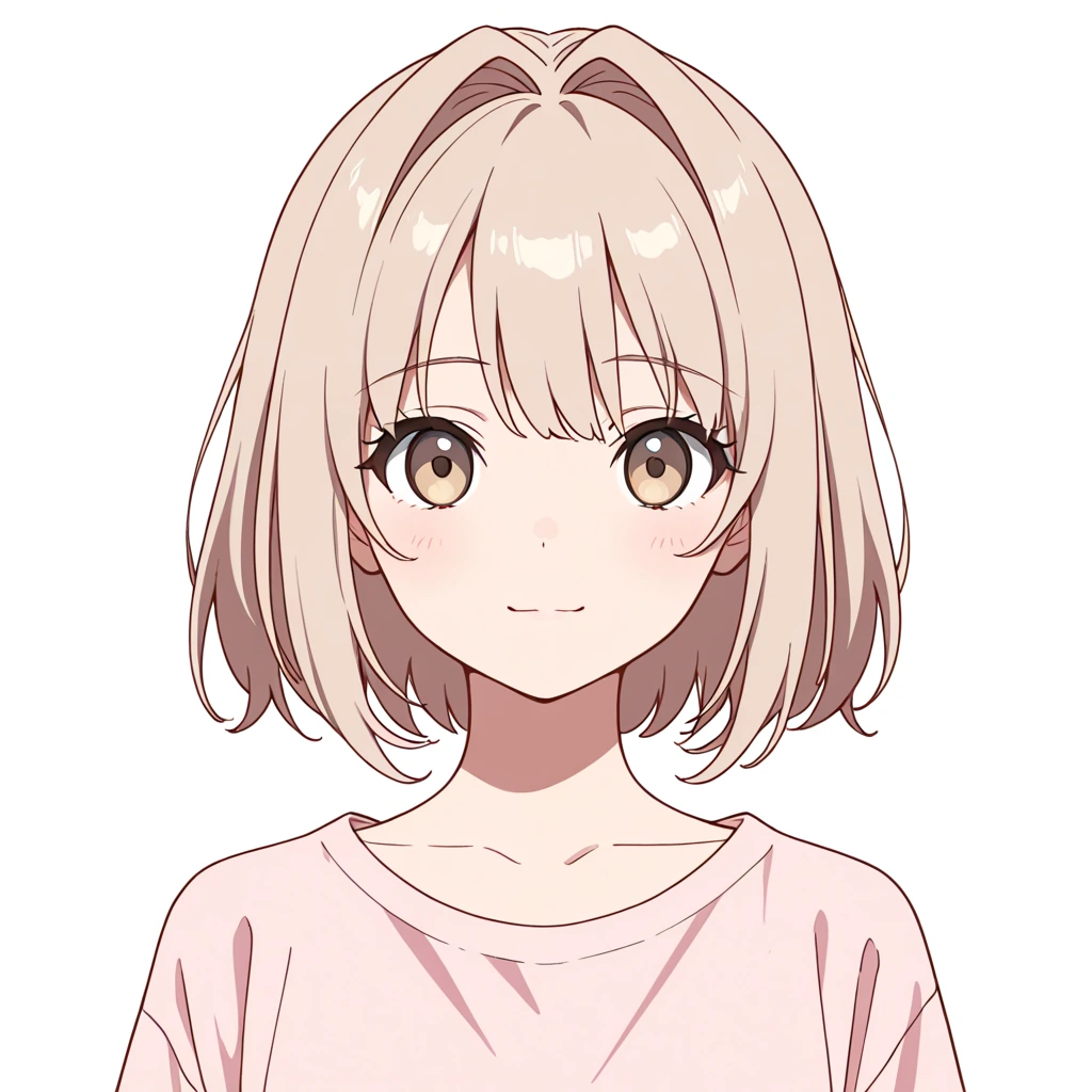 ヘアインテークの女性サンプル