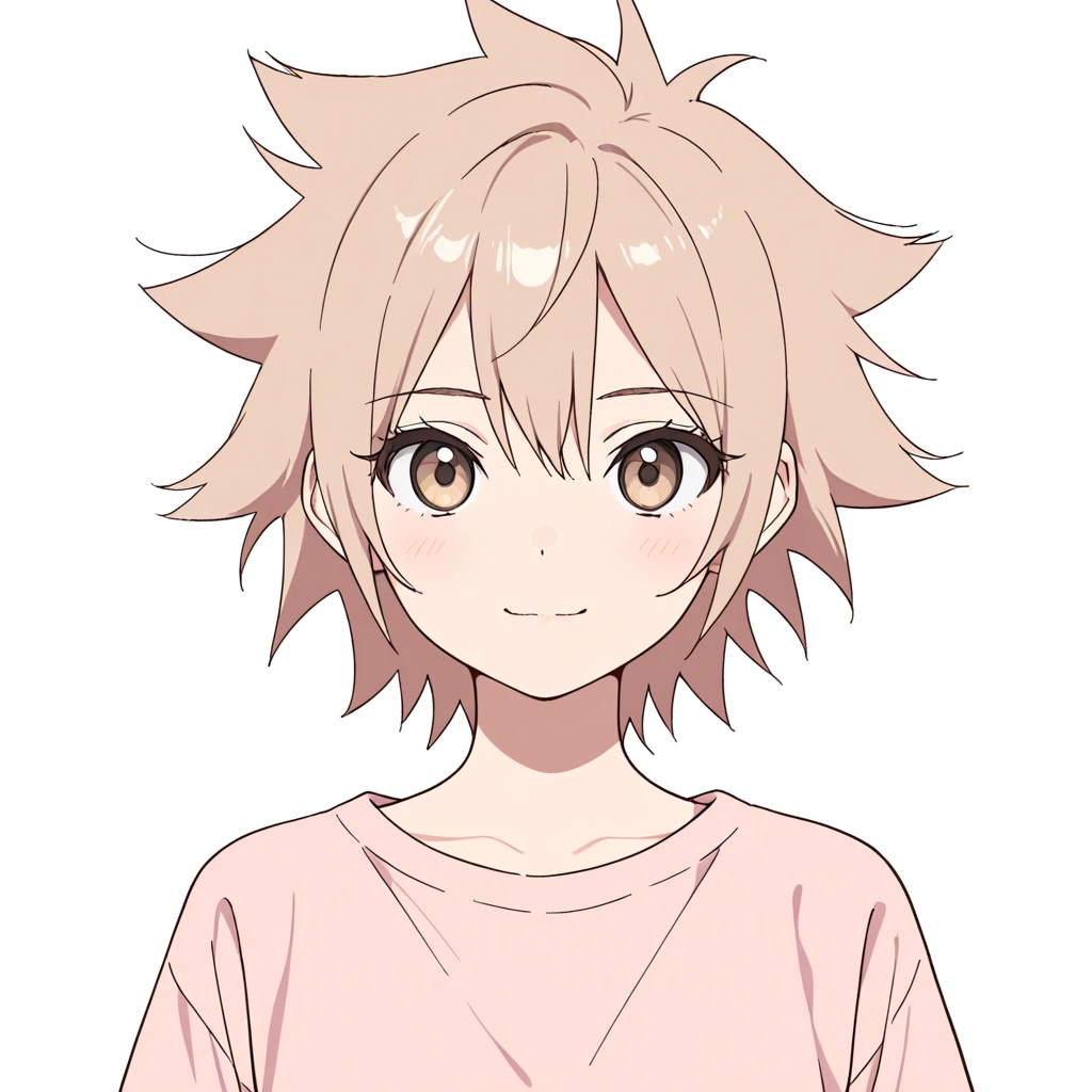 スパイクヘアの女性サンプル