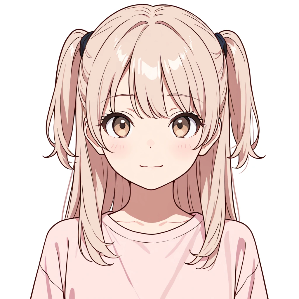 ツーサイドアップの女性サンプル