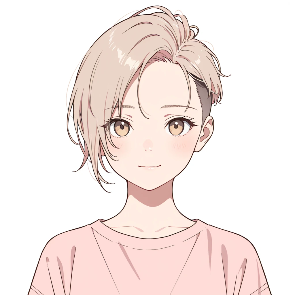 アンダーカットの女性サンプル