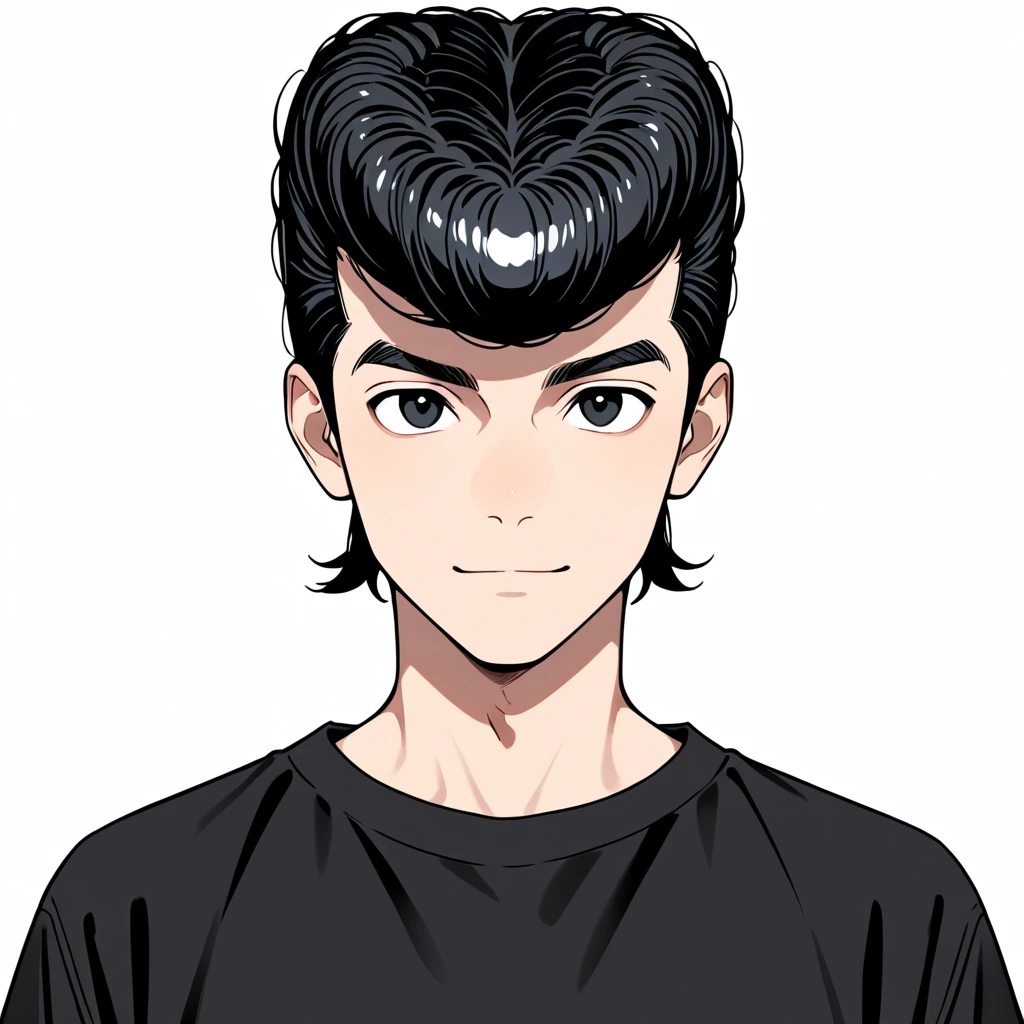 ポンパドールの男性サンプル