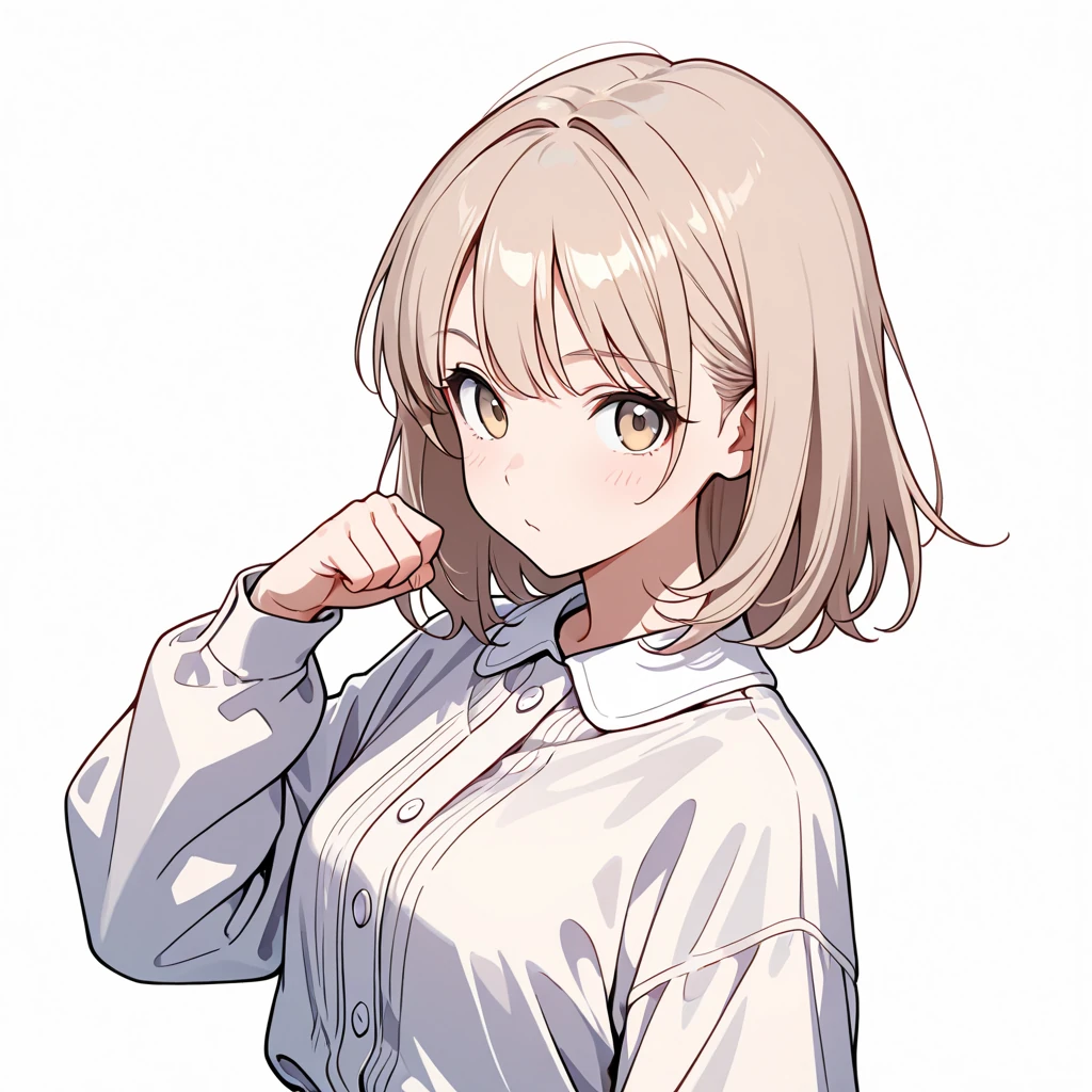 拳の女性サンプル